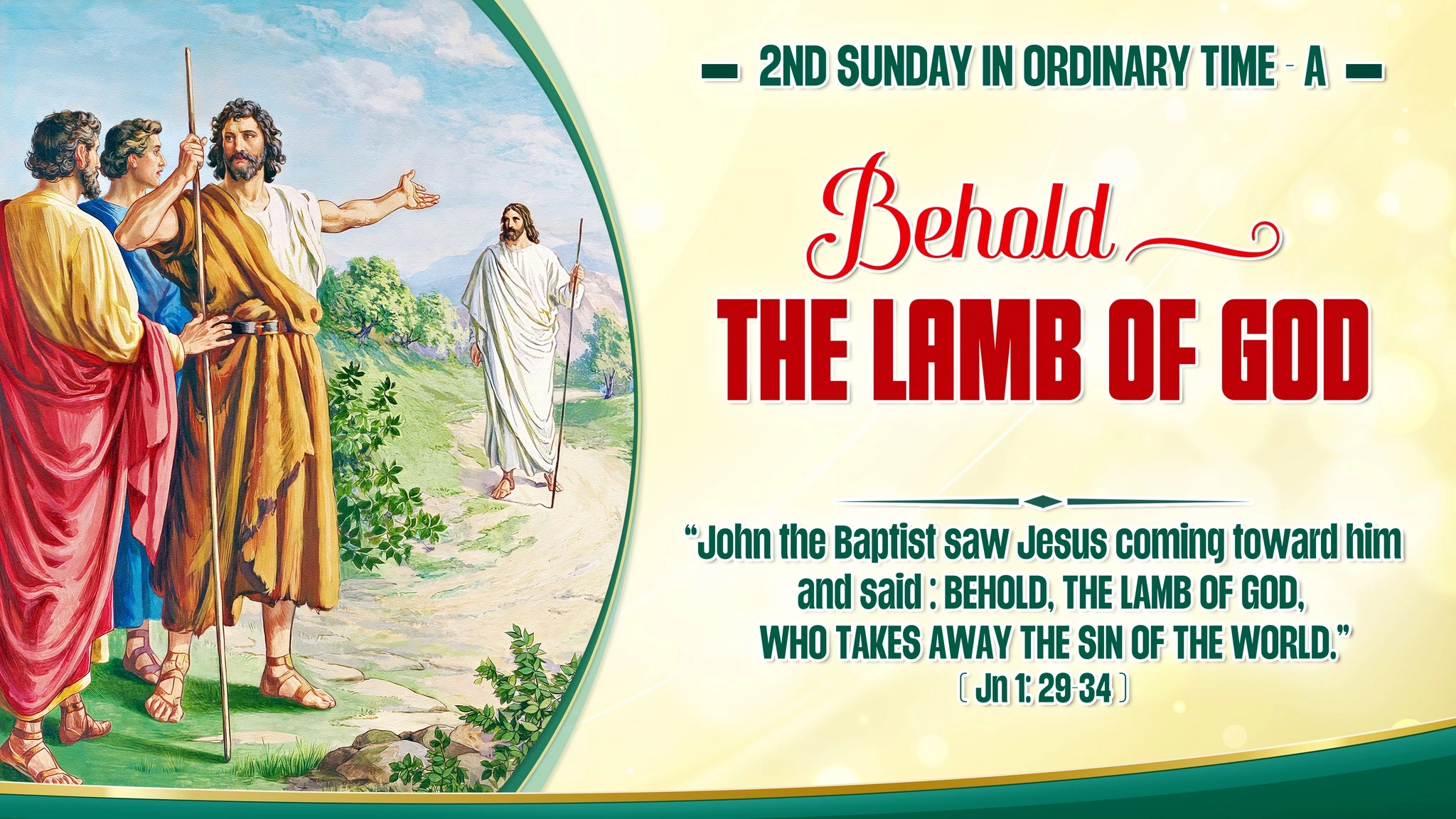 Đây Chiên Thiên Chúa – Đấng xoá tội trần gian