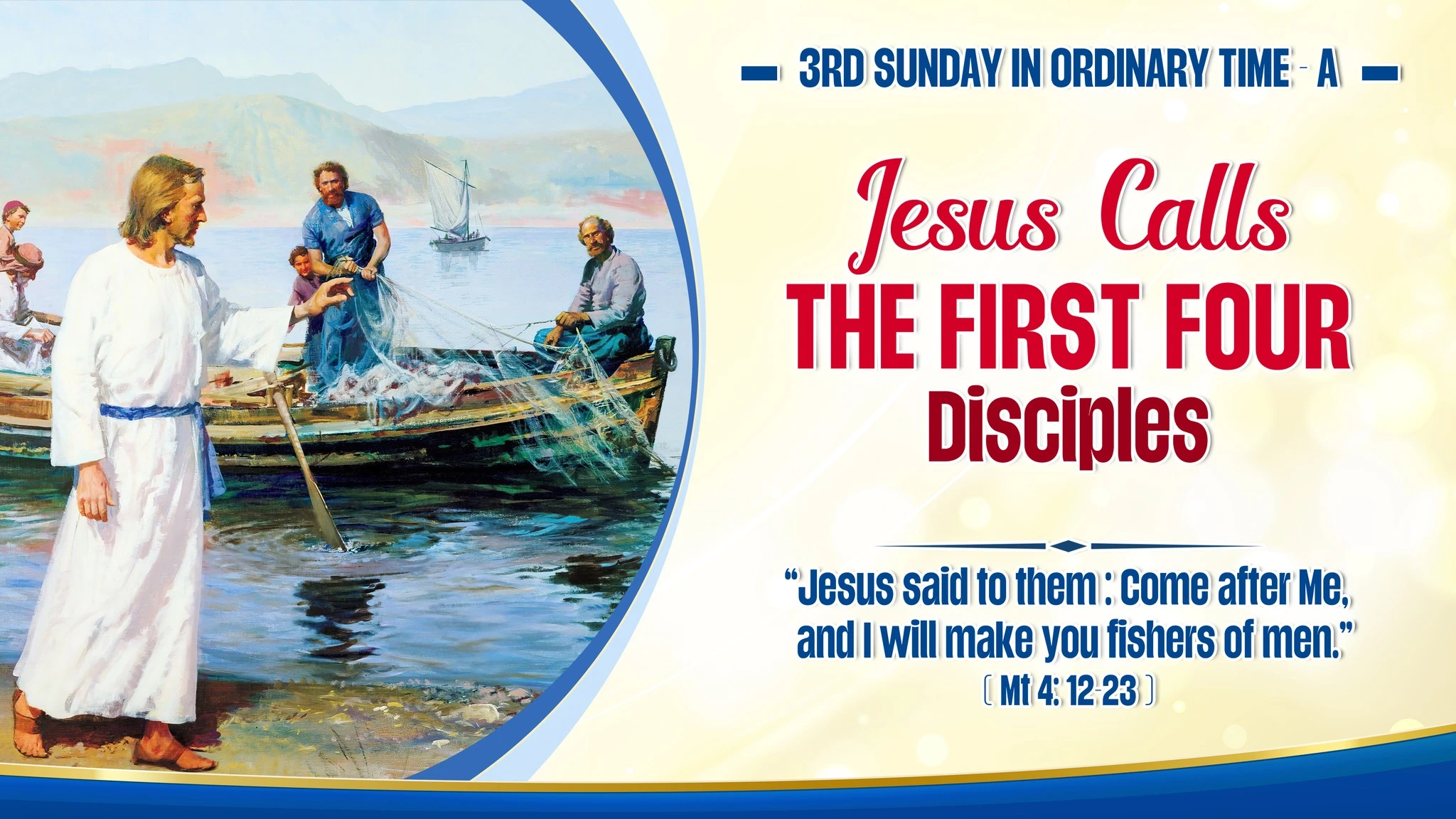 Chúa Giêsu kêu gọi các môn đệ đầu tiên tại Galilêa